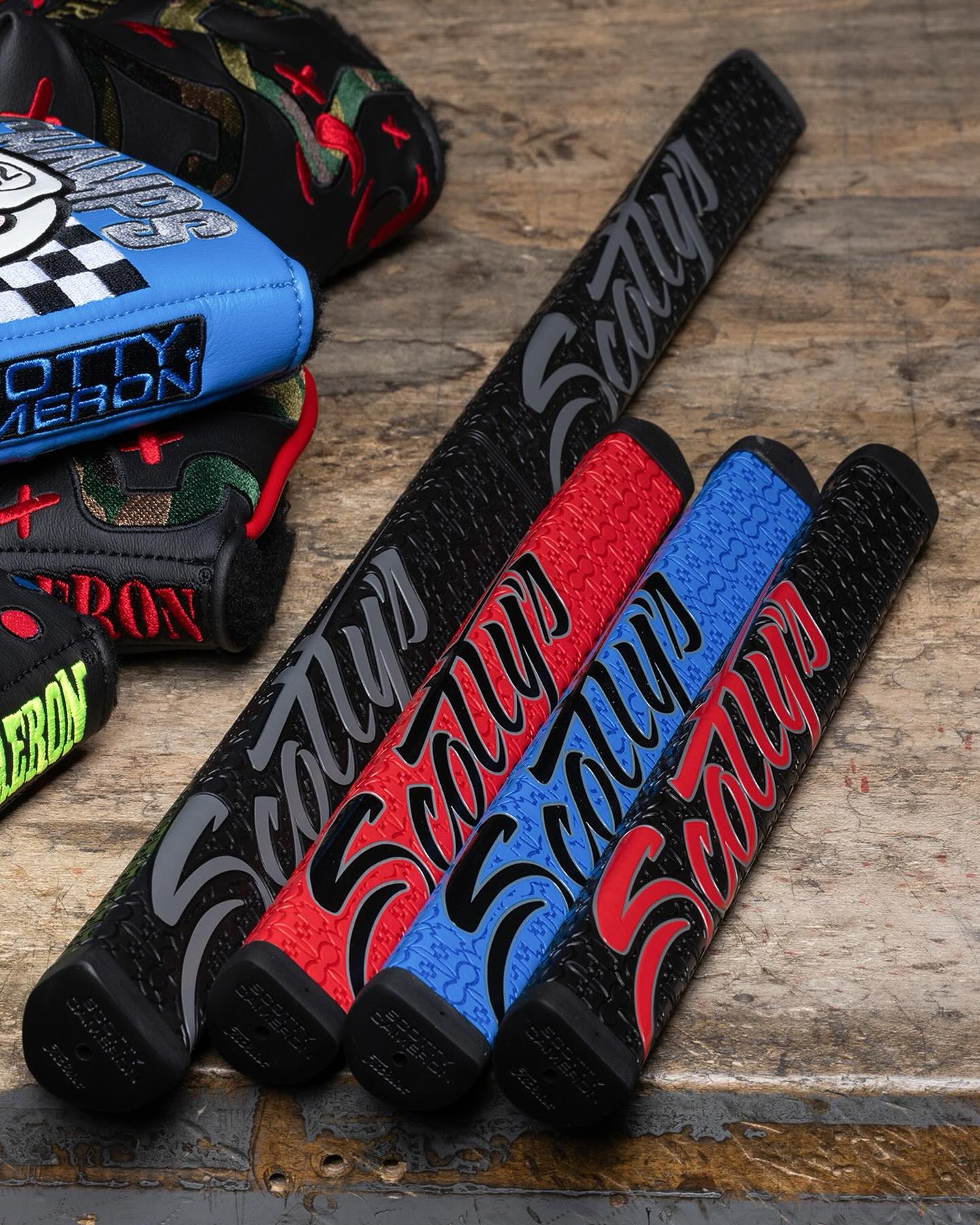 Even more ways to personalize your putter. New paddle grips 