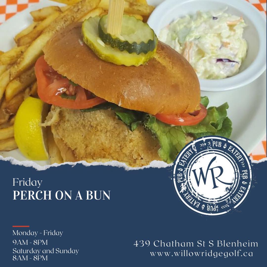 📅 Friday Lunch Special:... - Willow Ridge Pub & Eatery
