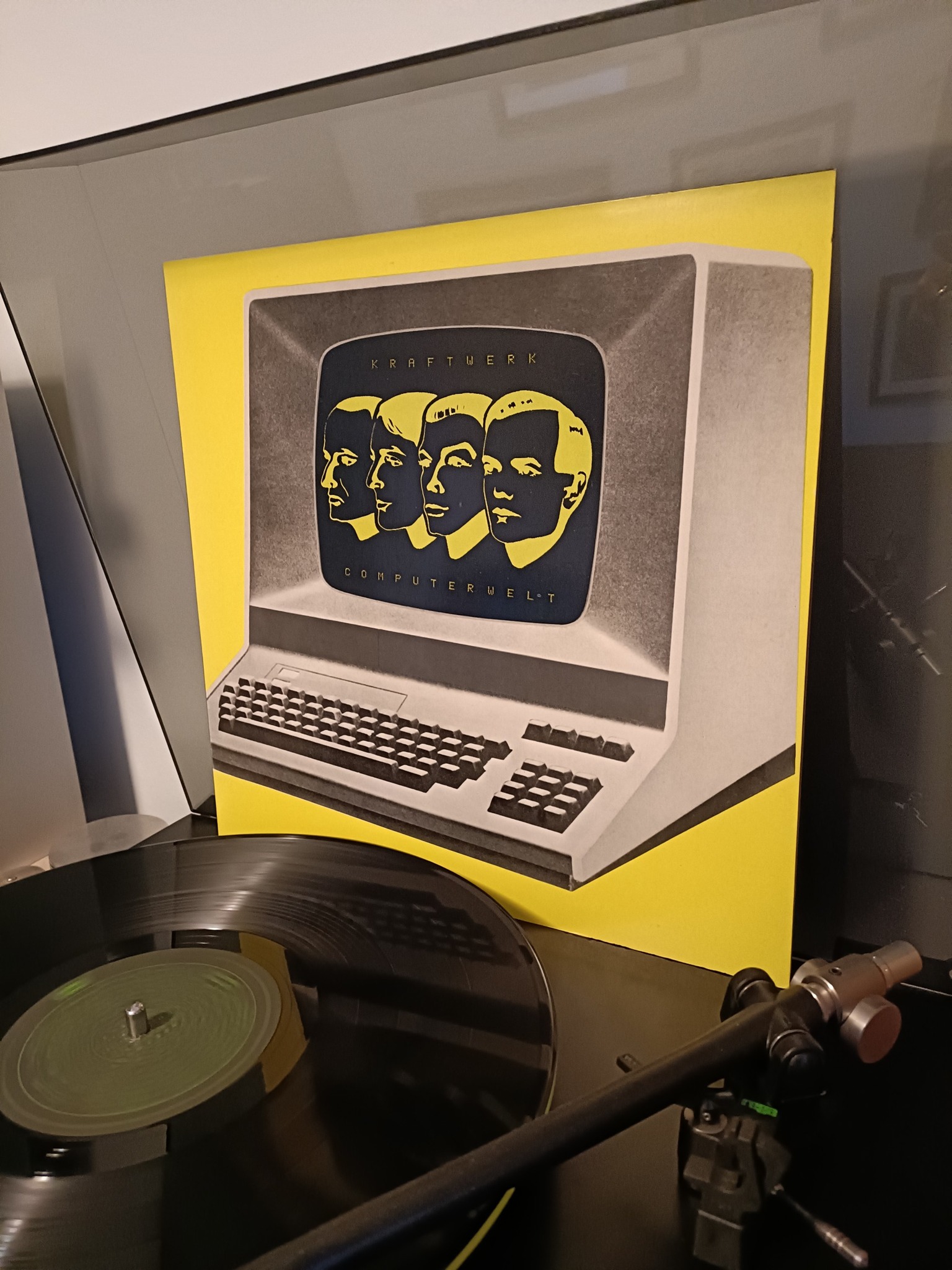 KRAFTWERK: 'COMPUTER WORLD' LP 1981 vintage vinyl full album