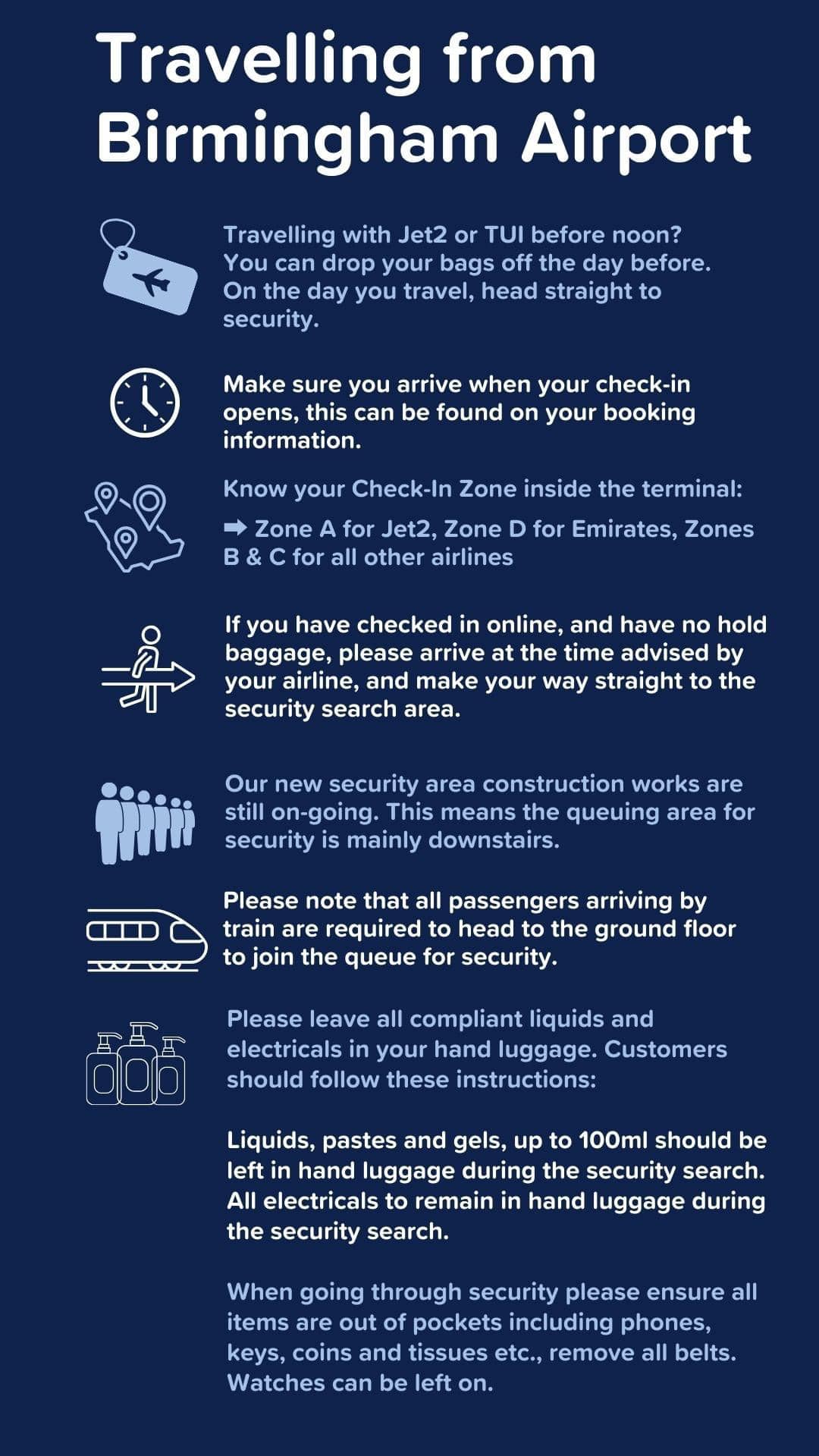 can you buy cigarettes at birmingham airport Travelling from Birmingham Airport soon ✈️ Follow the latest guidance and  prepare for security ✓ Find out more: https://orlo.uk/TWKlR