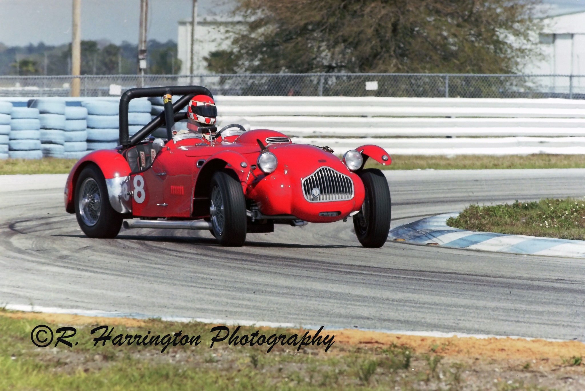 カーズ Allard J2X GTP car at the 1993 IMSA race at Laguna Seca raceway.