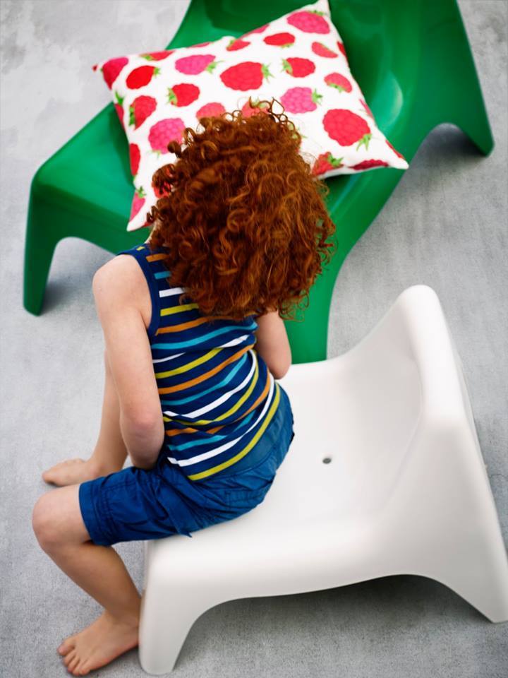IKEA - The BUNSÖ children's easy chair is a child- sized version