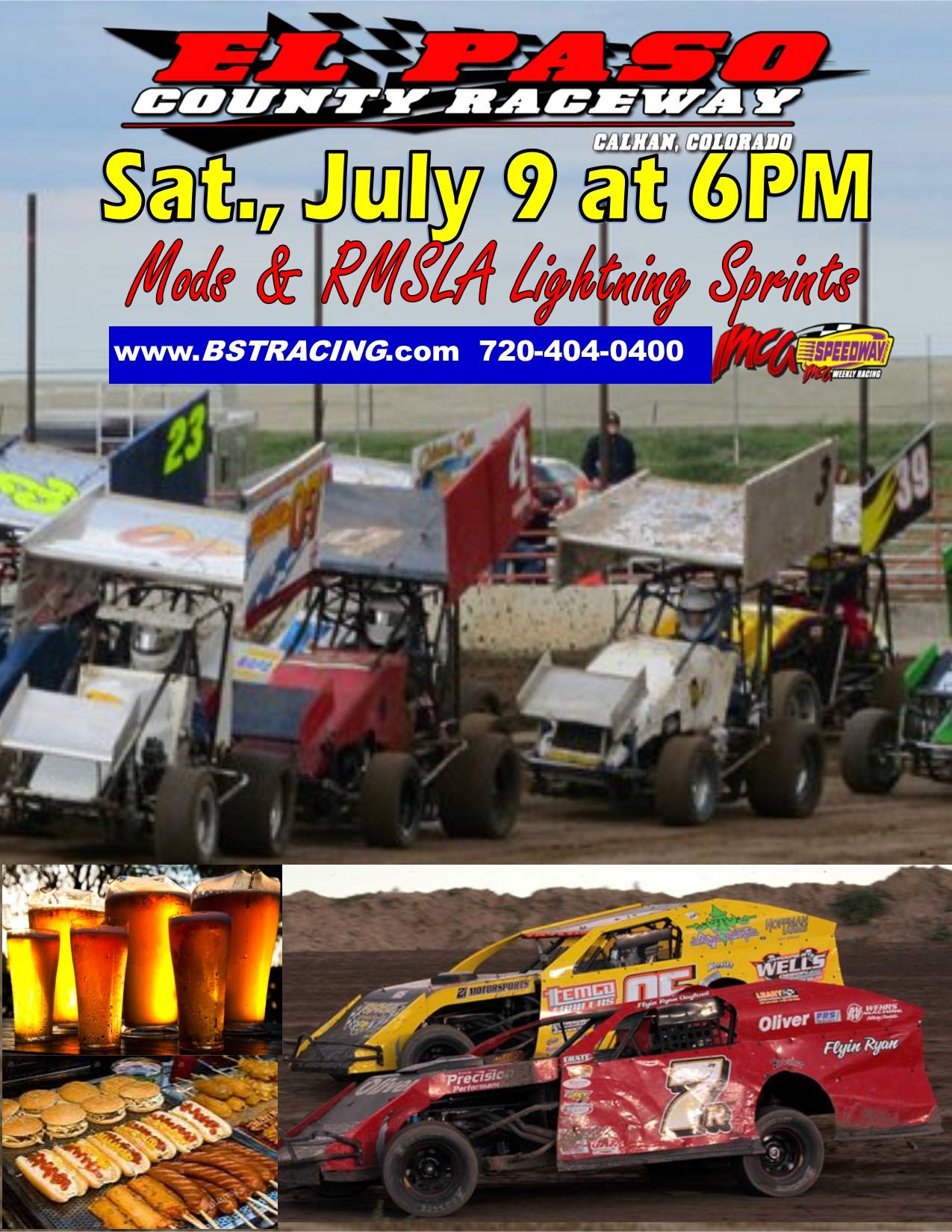 SAT. SAT. SAT.. JULY 9TH.... RACING STARTS AT 6 SHARP... BACK AT THE ...