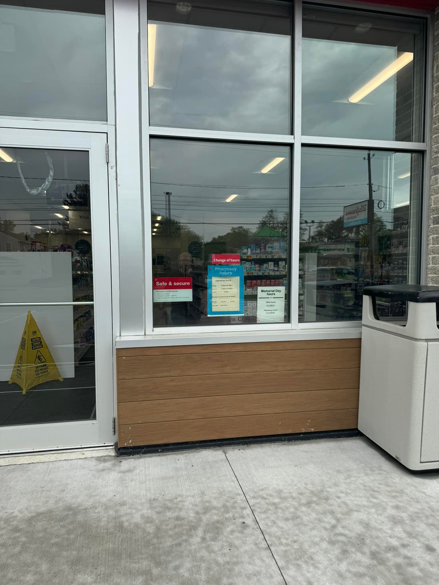 Small format Walgreens stores in various locations