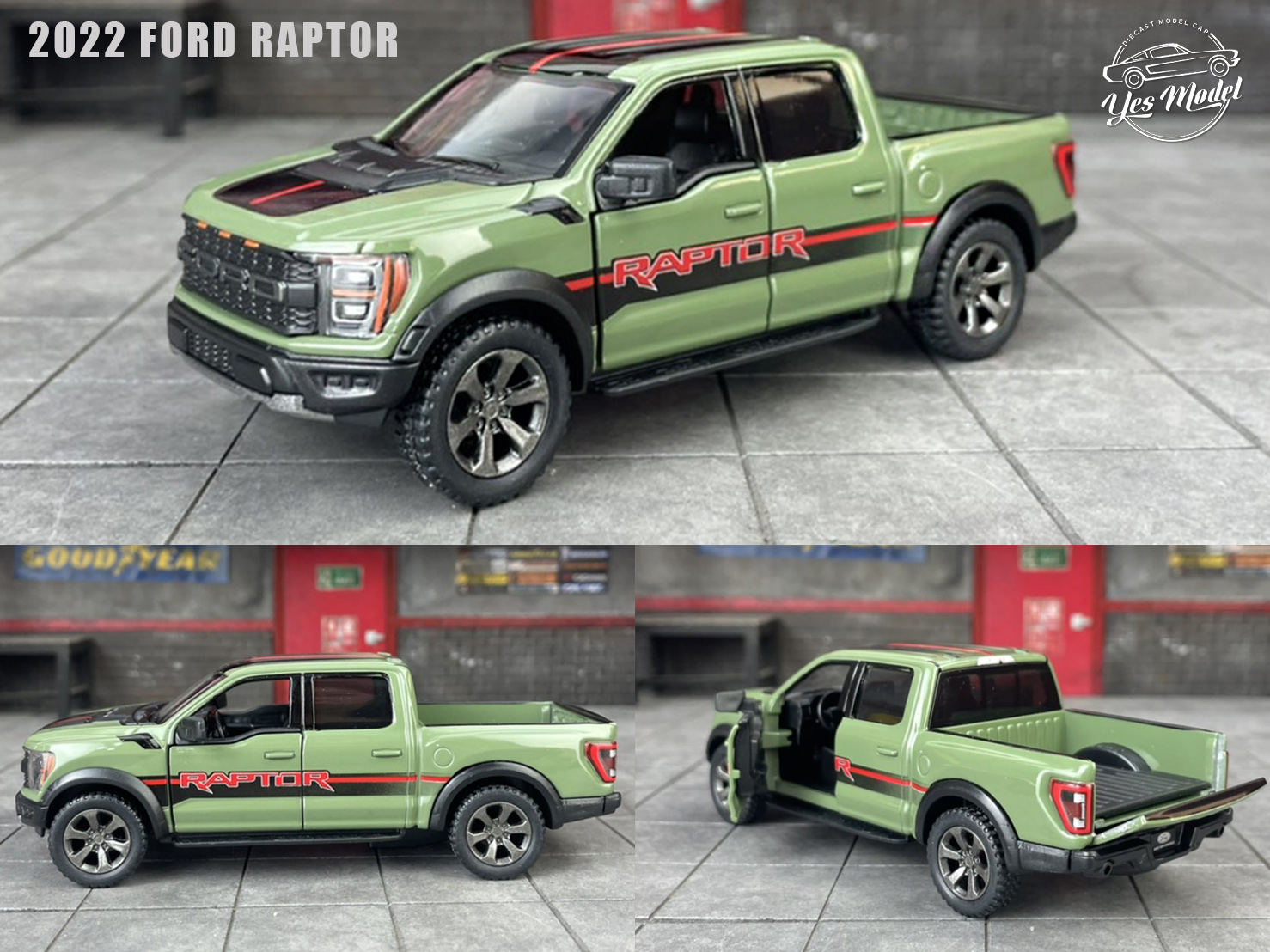 YES - 2022 FORD F-150 RAPTOR LIVERY EDITION SCALE 1:32 ราคา 150 บาท โปร ...