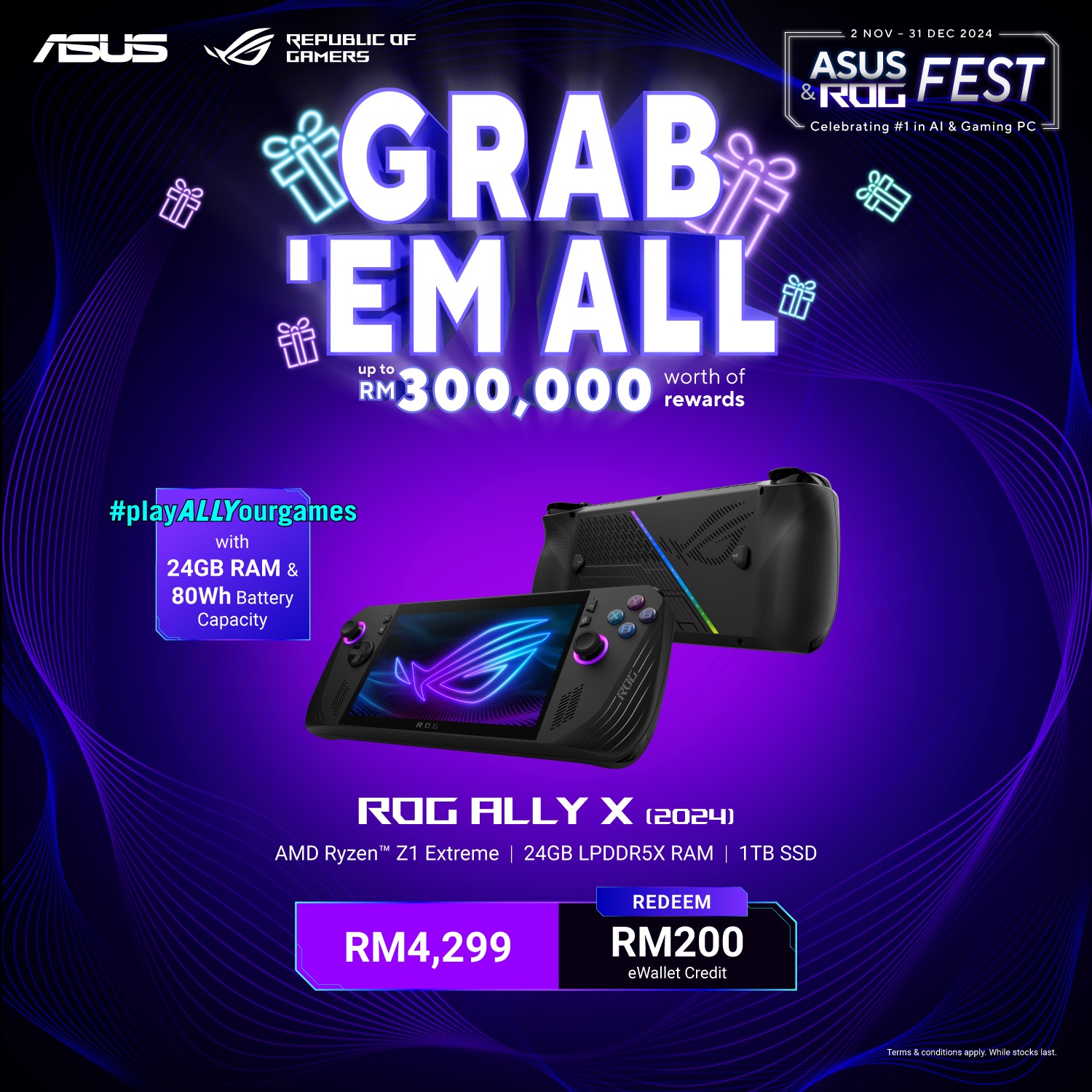 ASUS Republic of Gamers - 🎮 #playALLYourgames like a pro! 🚀 Get your ...