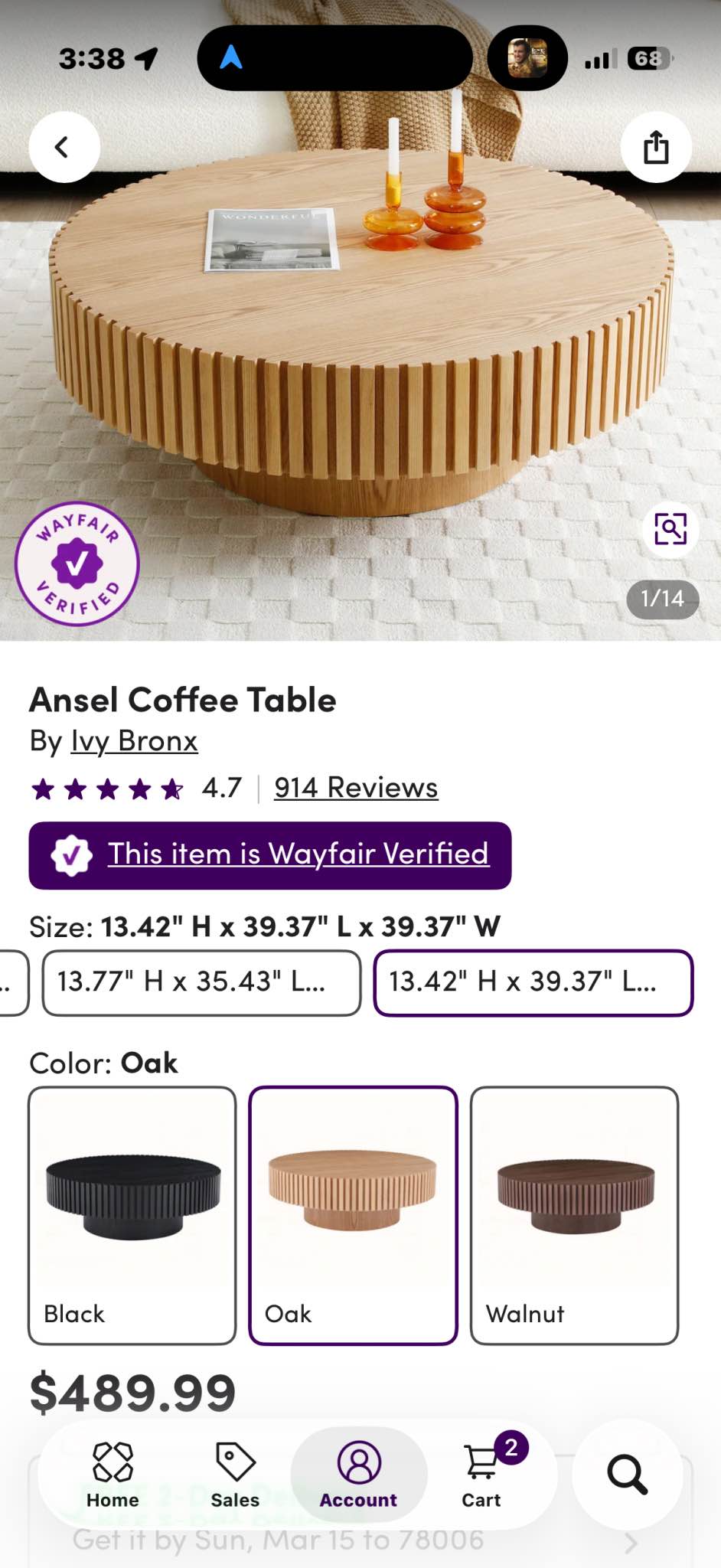 Coffee Table Facebook Marketplace