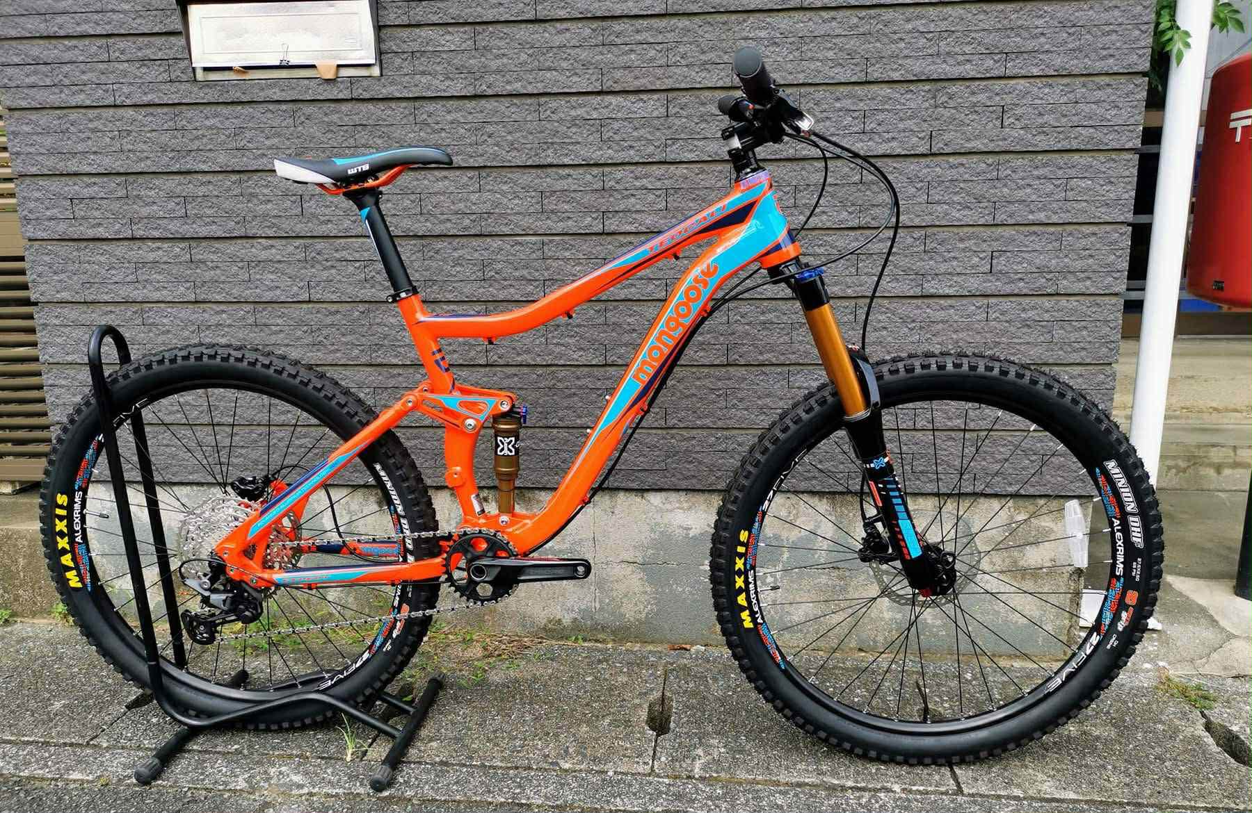 Mongoose Teocali 27.5 full-suspension bike for sale or swap 