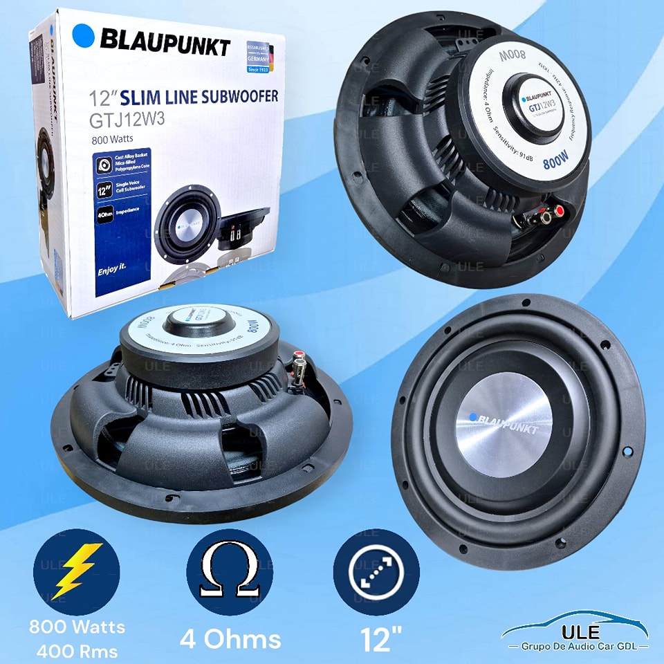専用ページです！ BLAUPUNKT Slim Line Car Subwoofer (12 Inch 800 Watts) (GTJ12W3