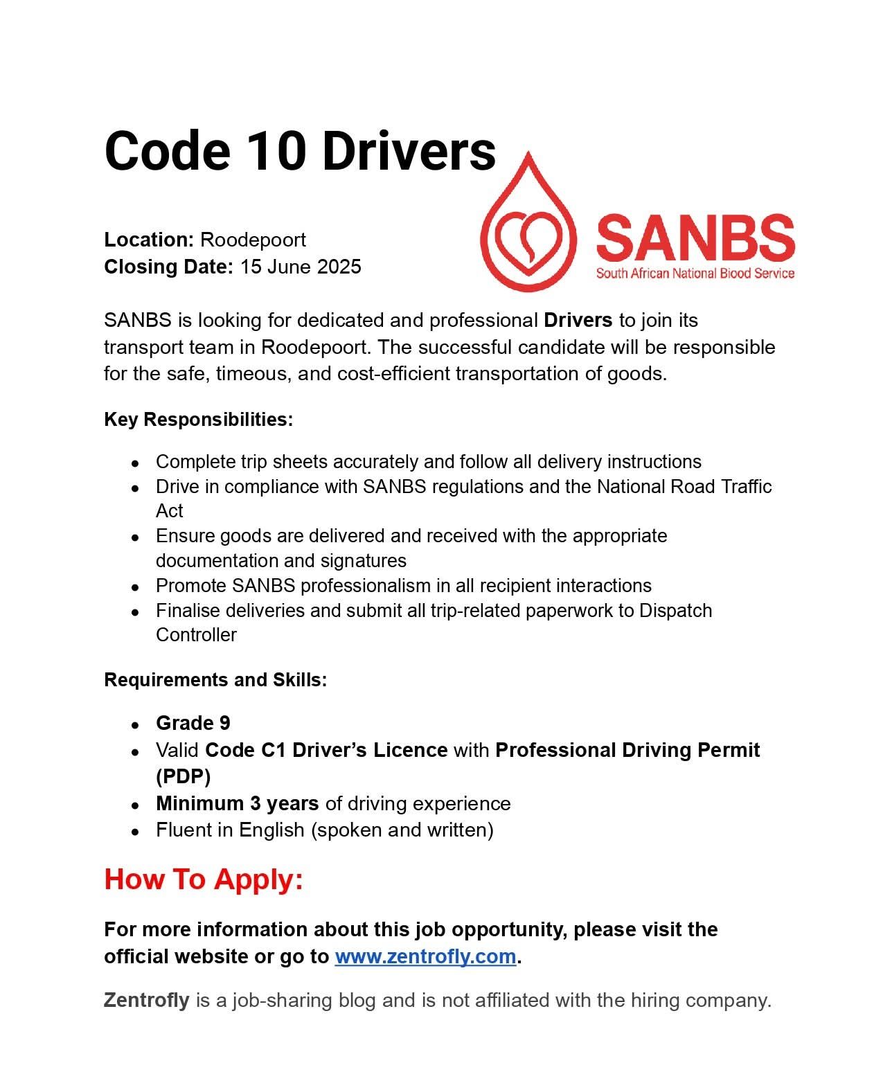 RSA drivers jobs | Facebook