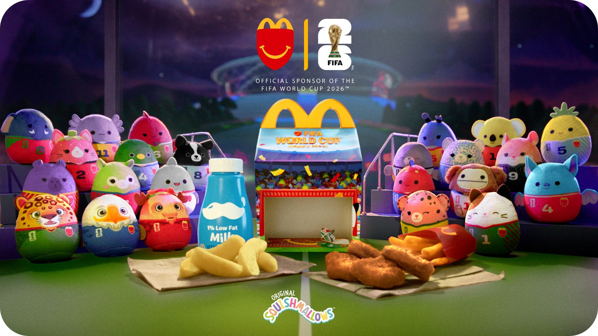 McDonald's FIFA World Cup 2026 meals and collectibles