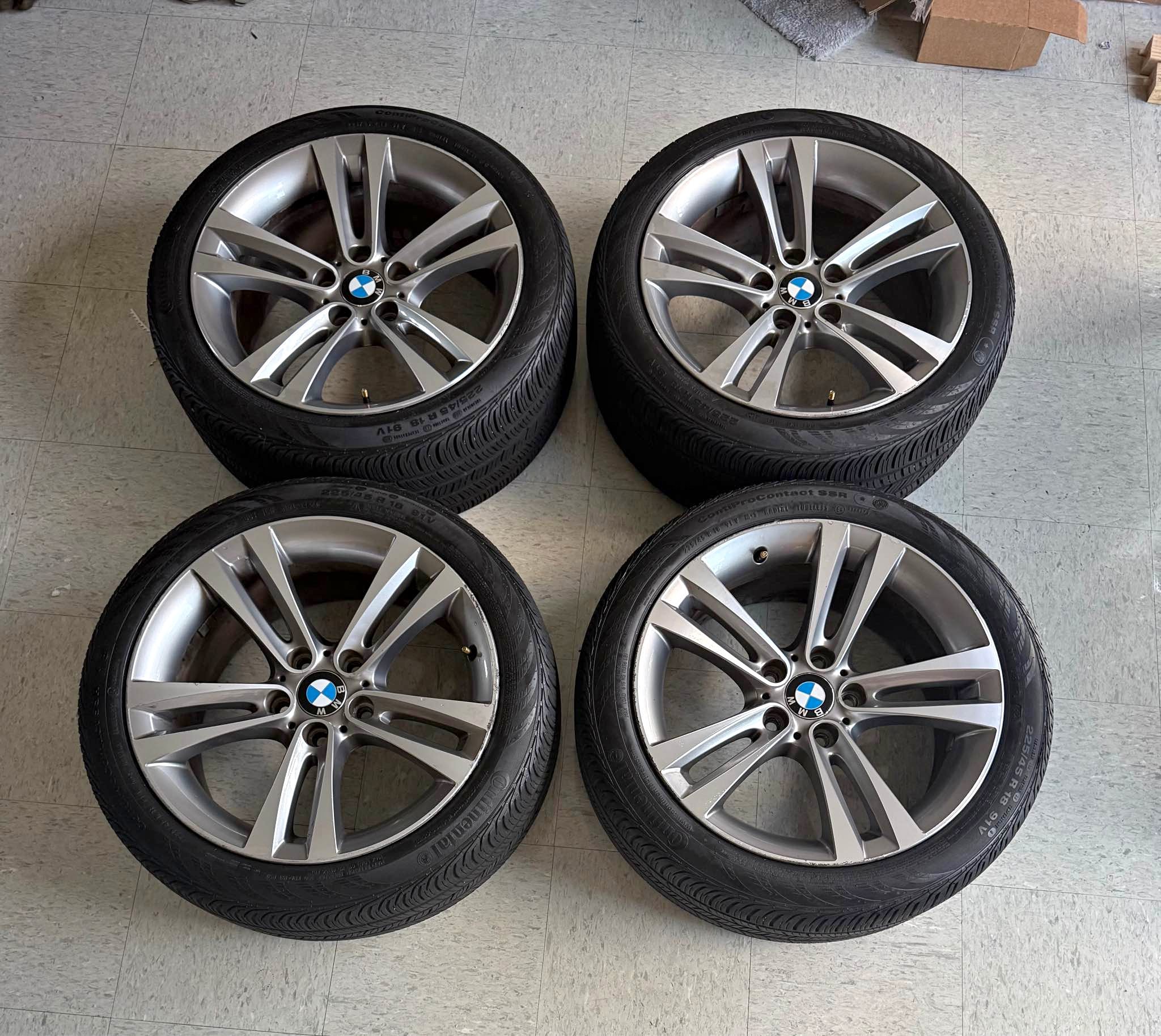Set of 4 BMW M2 930m Black Wheels - Car Wheels, Tires & Parts ...