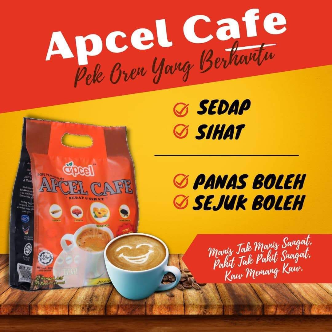 CikSitie - APCEL CAFE panas pun sedap... Sejuk pun...