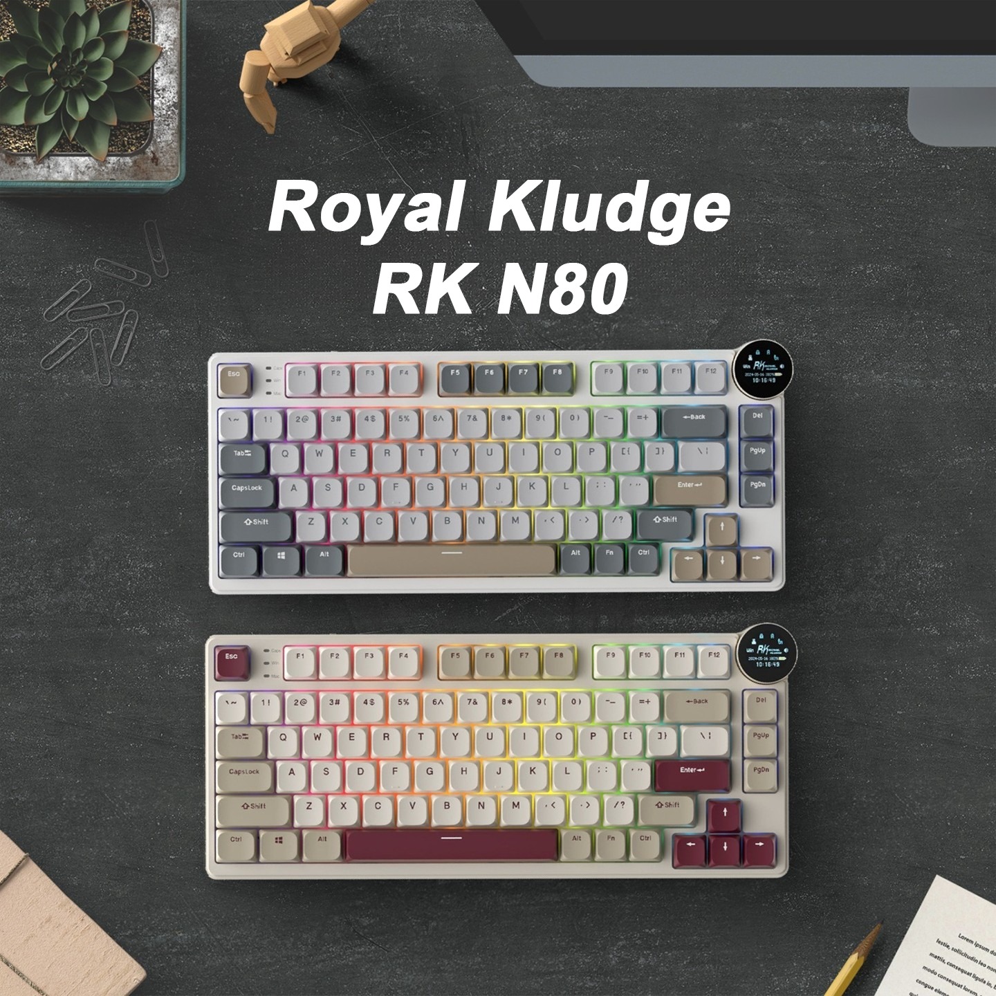 FreshZ - 🌟 ไปเวย์หรูหราซะแล้ว! Royal Kludge RK N80 ⌨️ 📌... | Facebook