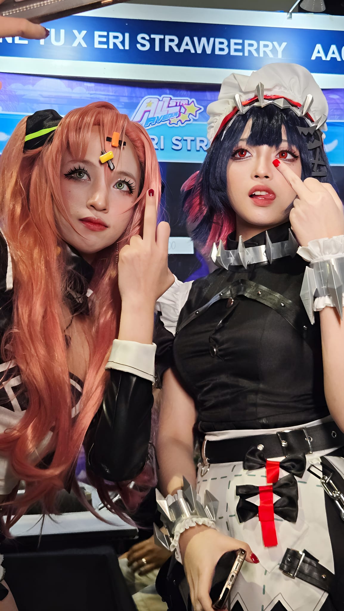 Jane - Cosmania Day 3 done ️ Fave pic cuz we look like a baddie here 😆🖕 ...