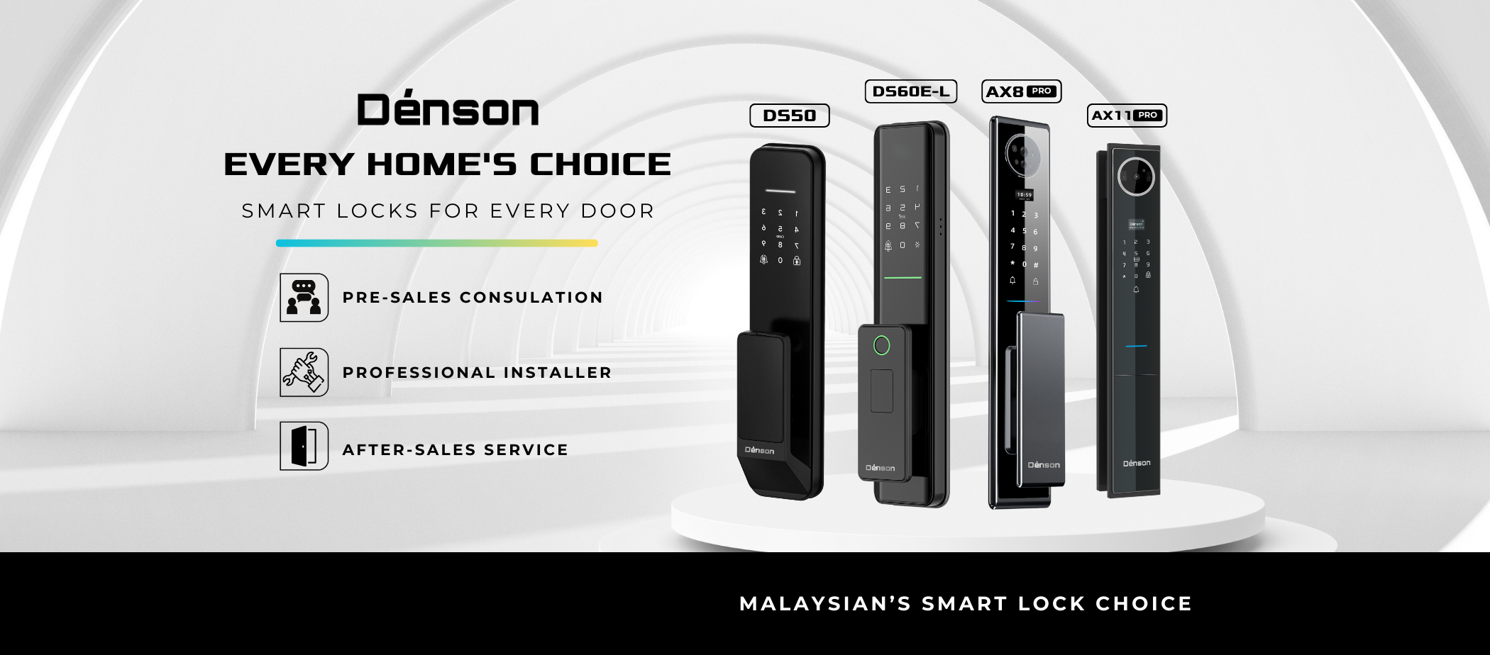 Denson Smart Lock - Kunci Pintu Pintar