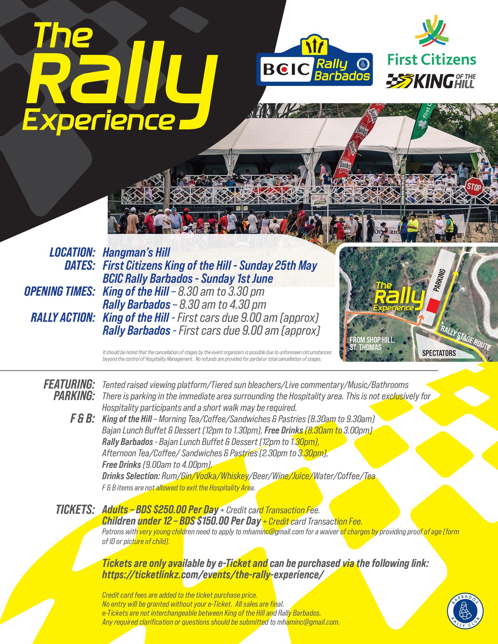 Rally Barbados - Tickets for the Rally Experience at First... | Facebook