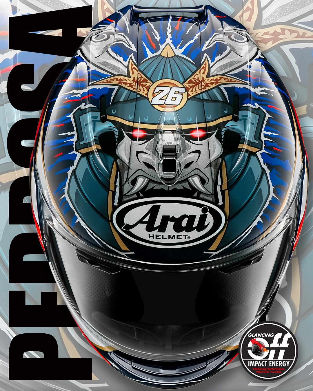 The Dani Pedrosa Spirit Gold RX-7V is one of our favourite MotoGP