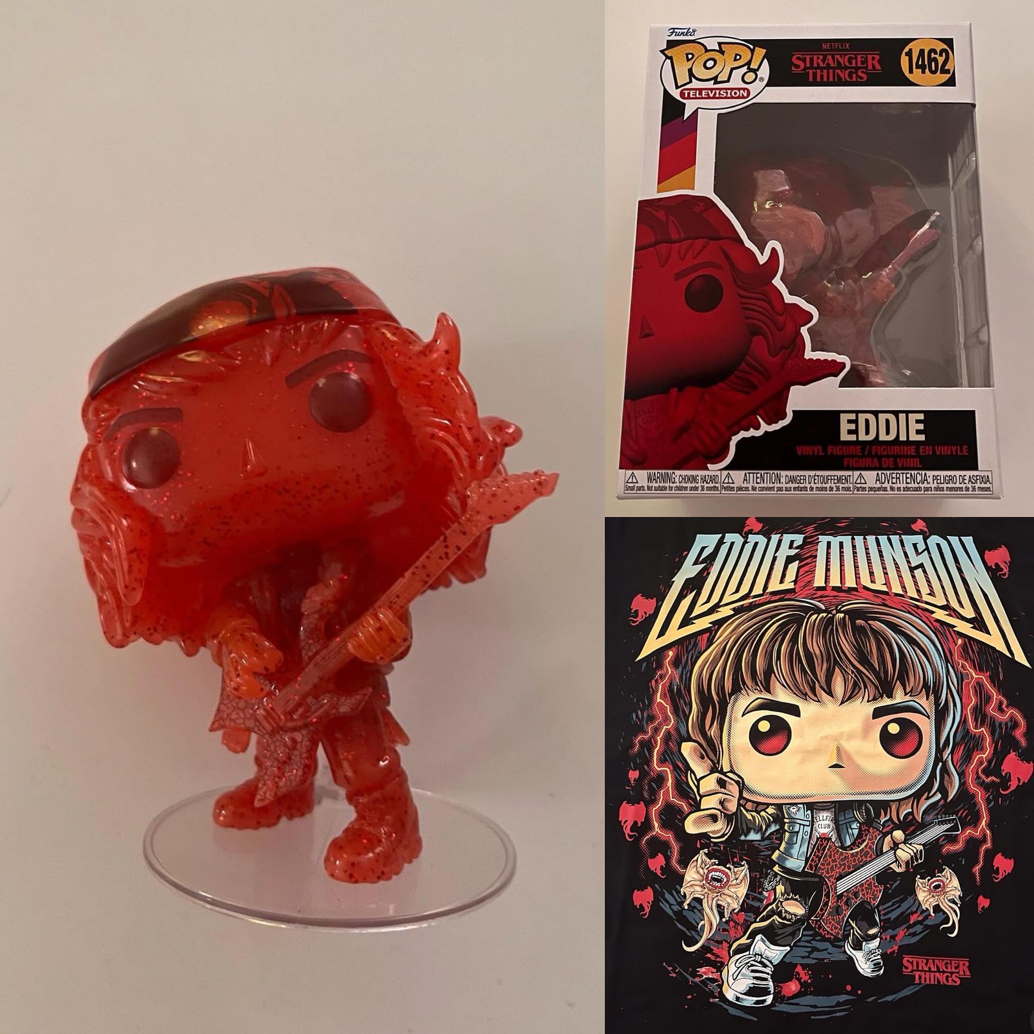 Full glams for the new Stranger Things Eddie Funko POP! Comic
