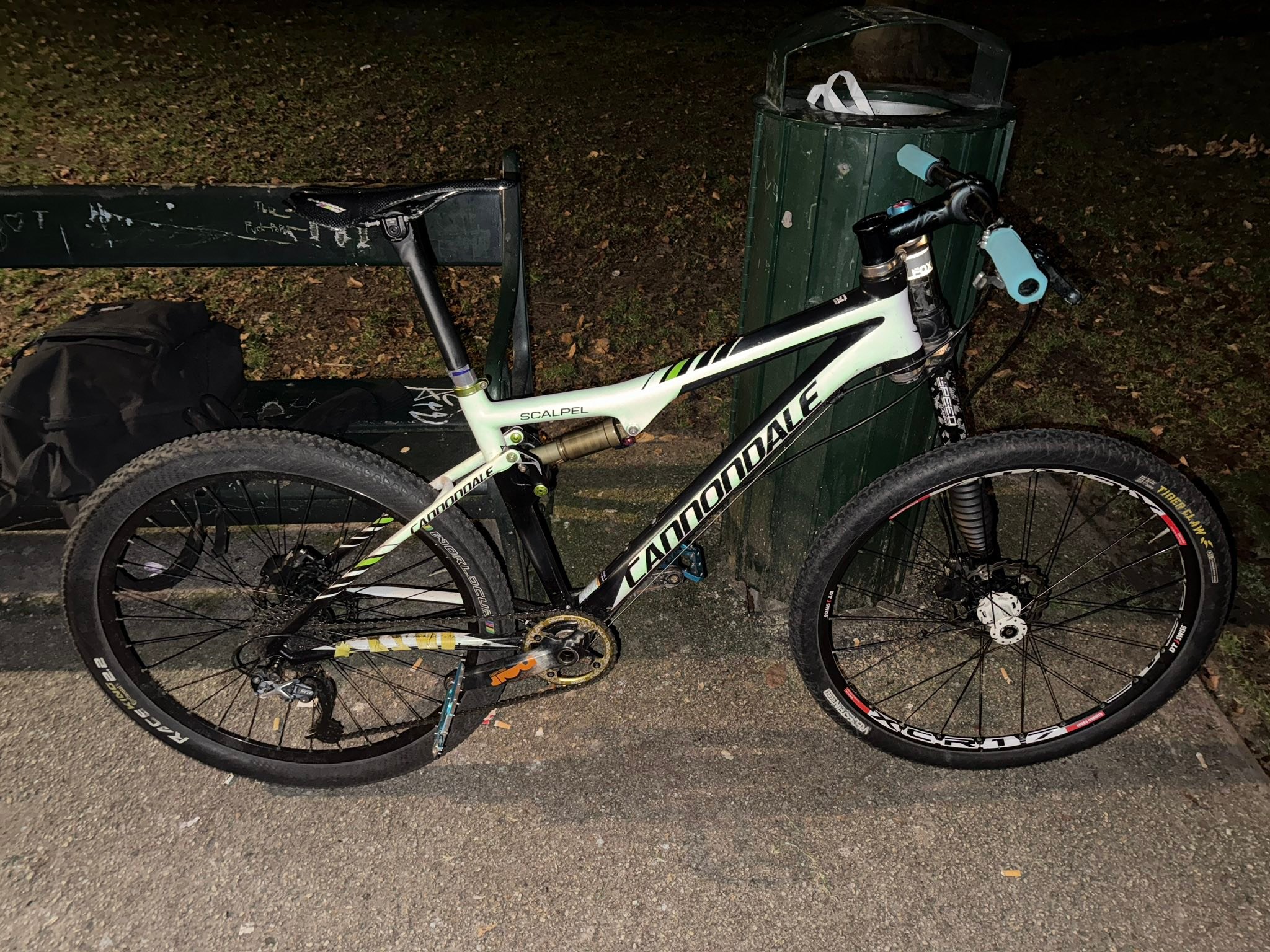 Custom Cannondale Lefty Hooligan minivelo for sale