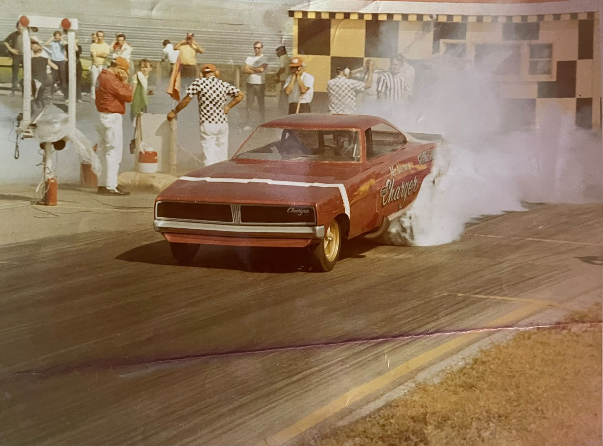 Kenny Safford's 1974 Mr. Norm's Super Charger funny car