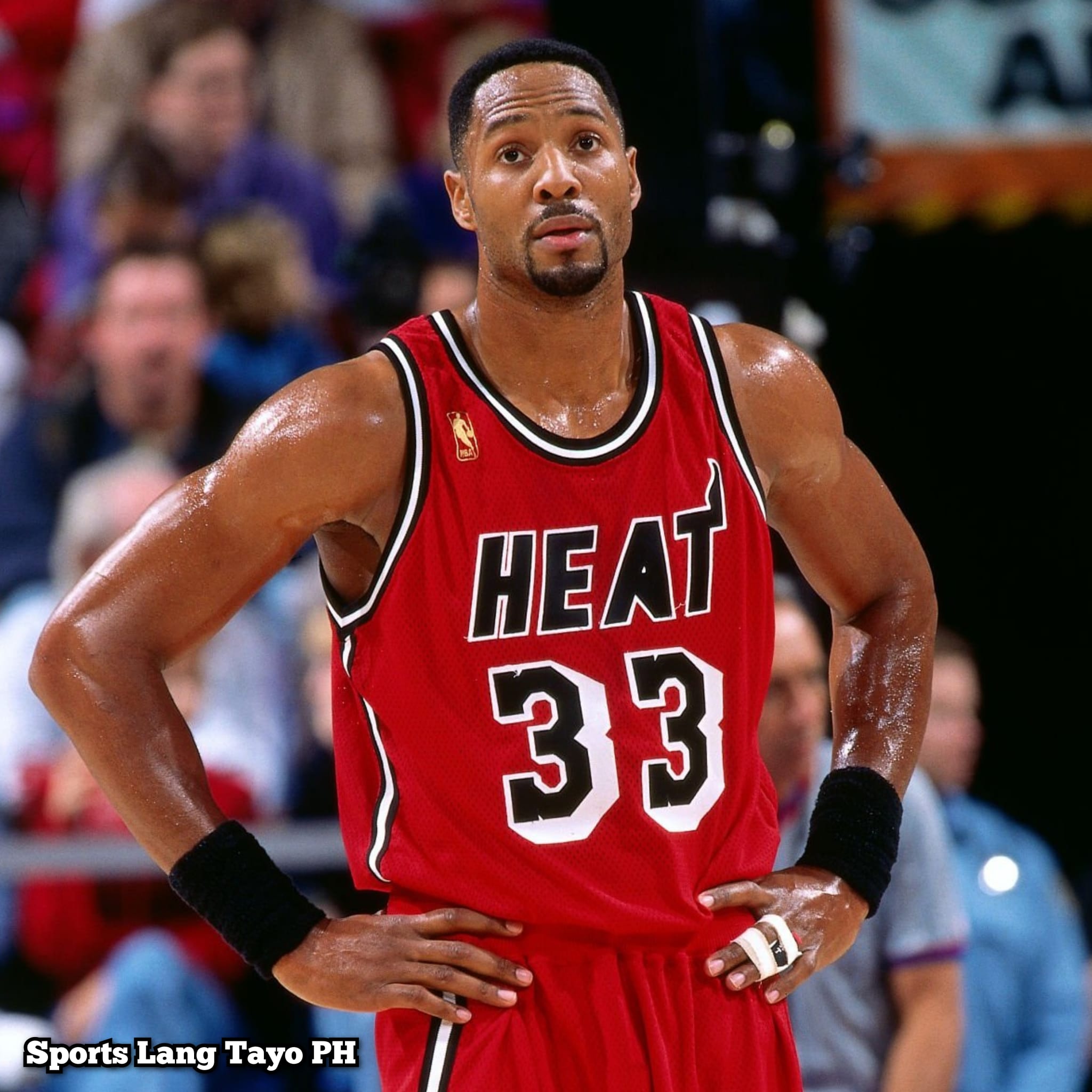 tbt - Alonzo Mourning @hornets Alternate Authentic Jersey 