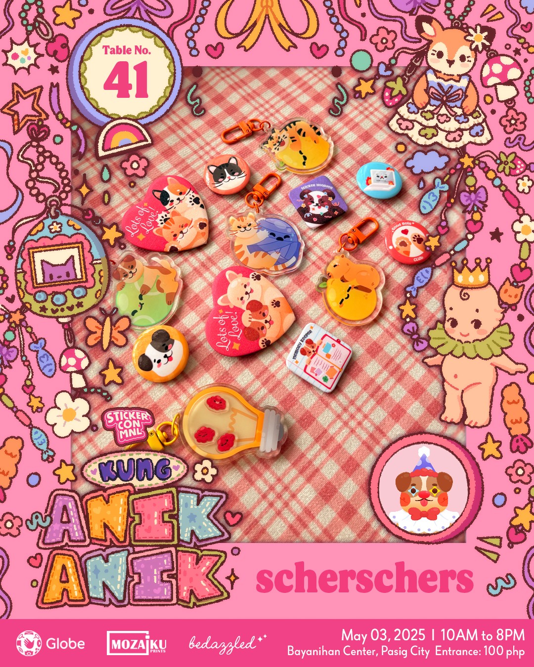 Sticker Con MNL - 💎🧸🍬 SCHERSCHERS 🍬🧸💎 scherscher’s corner... | Facebook