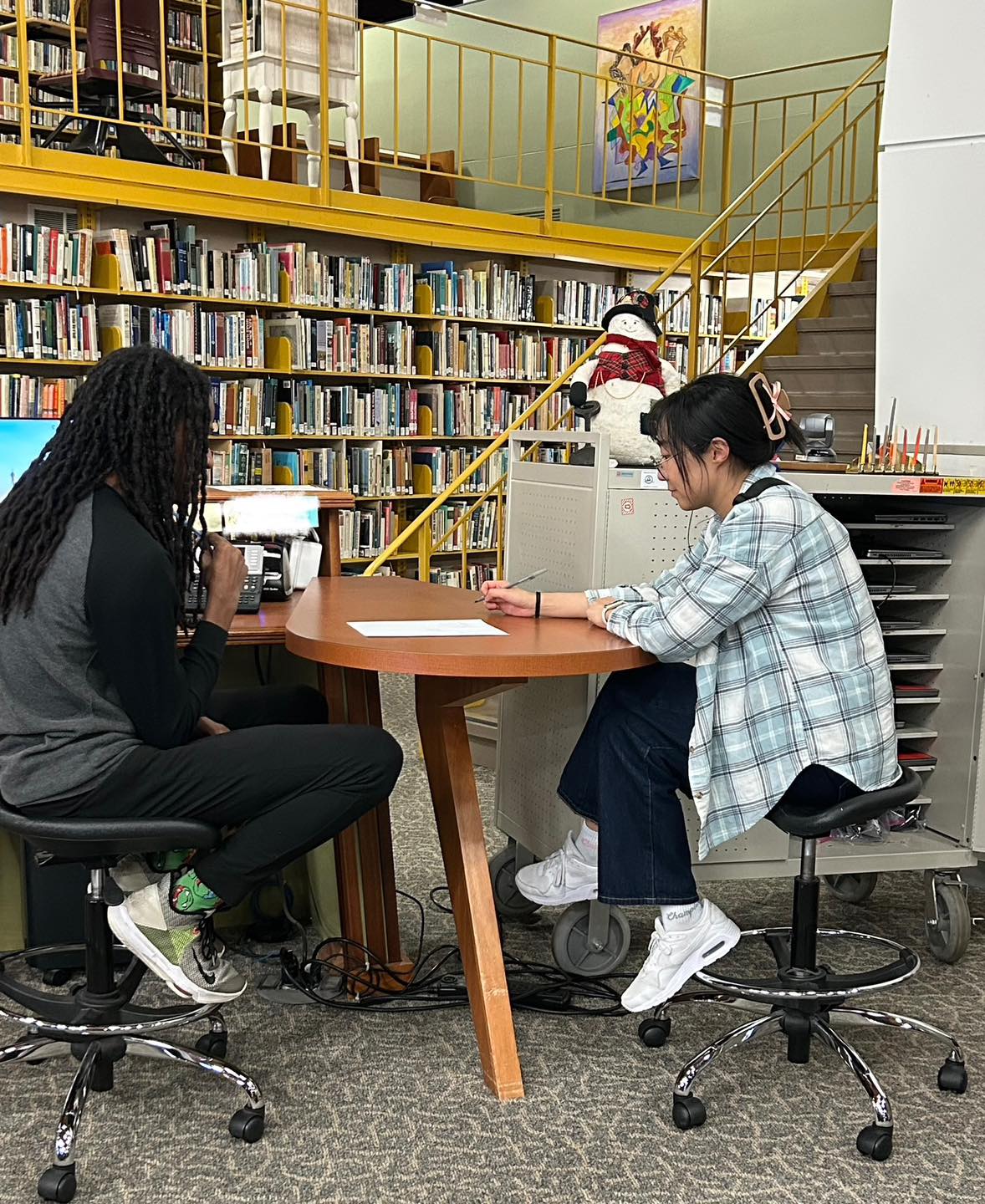 Bucks County Community College Library - The library staff is ...