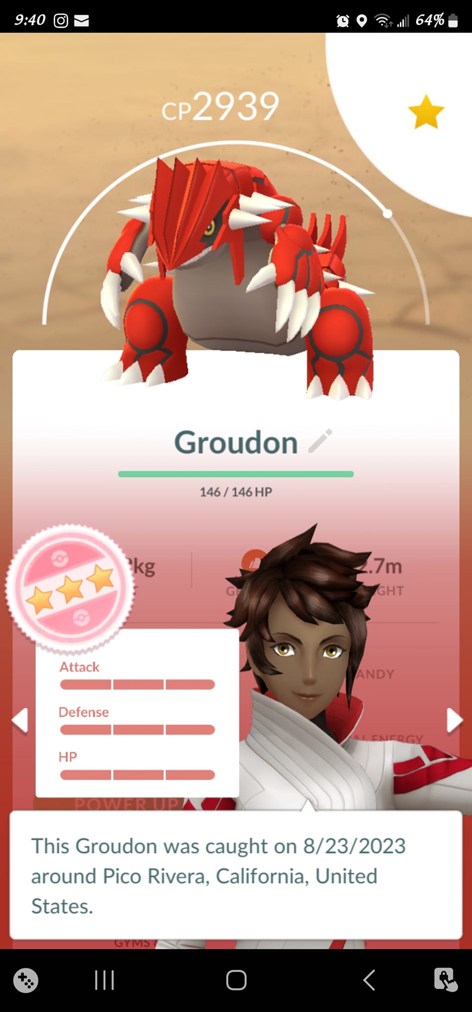 Gallade Shiny Sur Pokémon Go - Compte Enregistré (Garantie 30 Jours) - Neuf