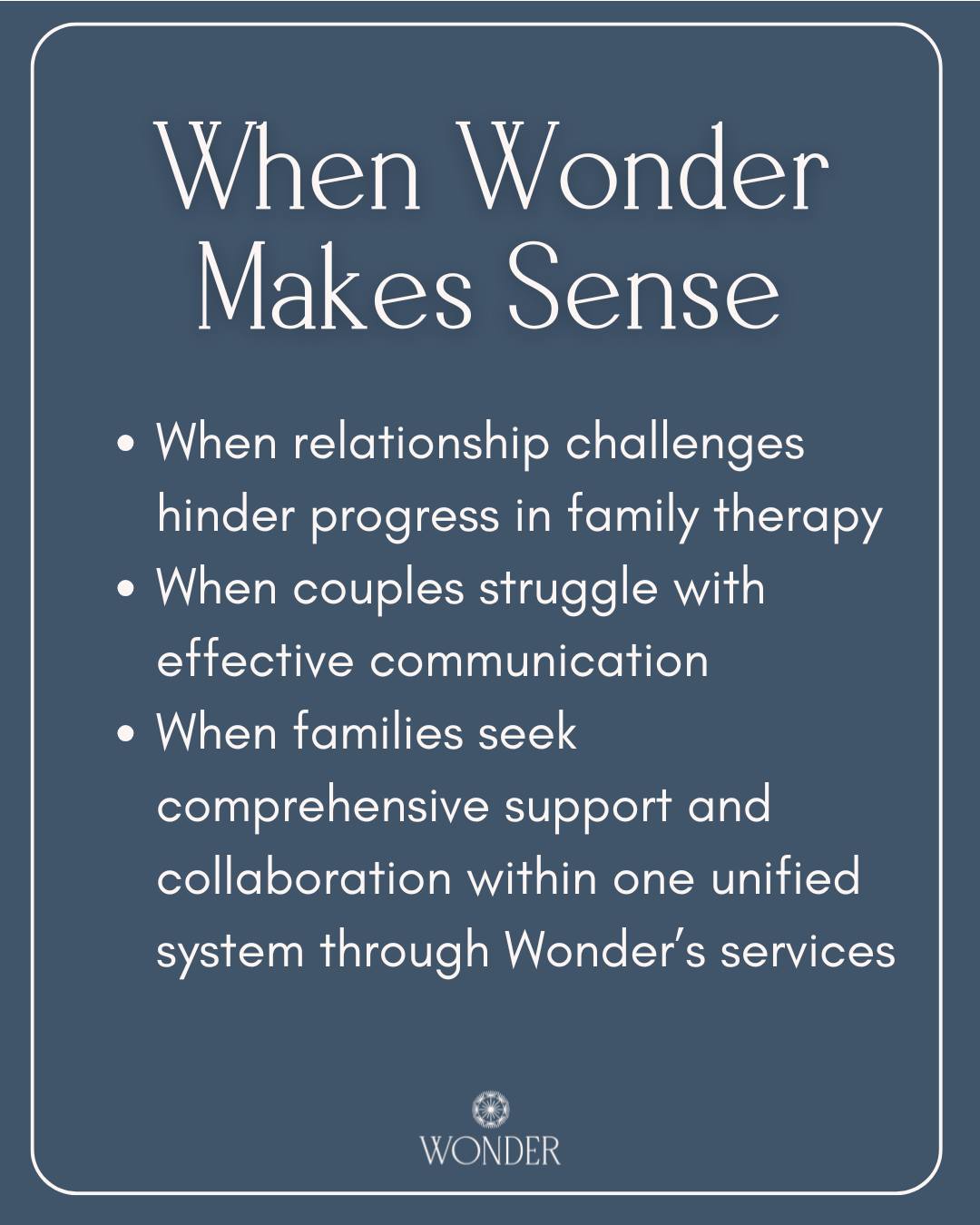 Wonder: A Confident Living Company