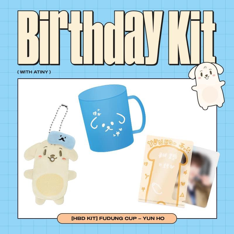 📢] ATEEZ 2024 HAPPY BIRTHDAY KIT YUNHO💙 윤호의 생일 MD 'FUDUNG
