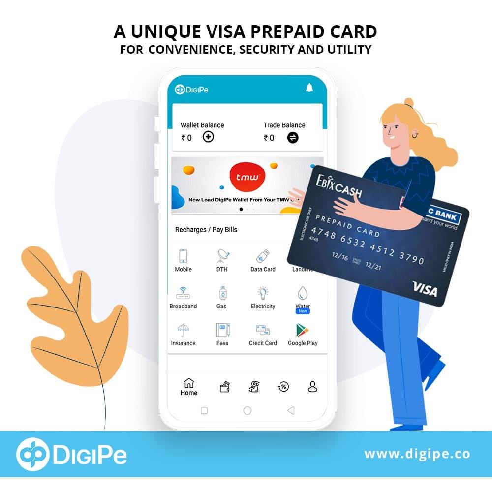 DigiPe - An Unique Visa card at Digipe #digipe #aeps #pos... | Facebook