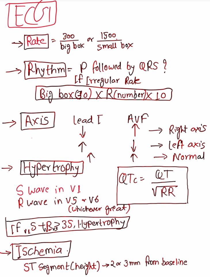 Dr. - Basic rule for ECG #RRAHI | Facebook