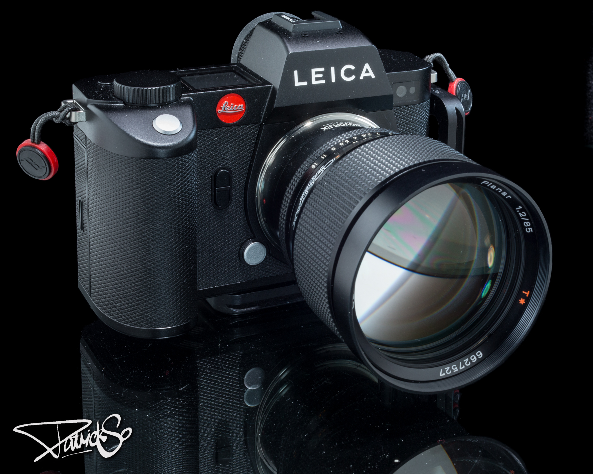 Contax S2 with Zeiss 50mm and 85mm T* Planar lenses
