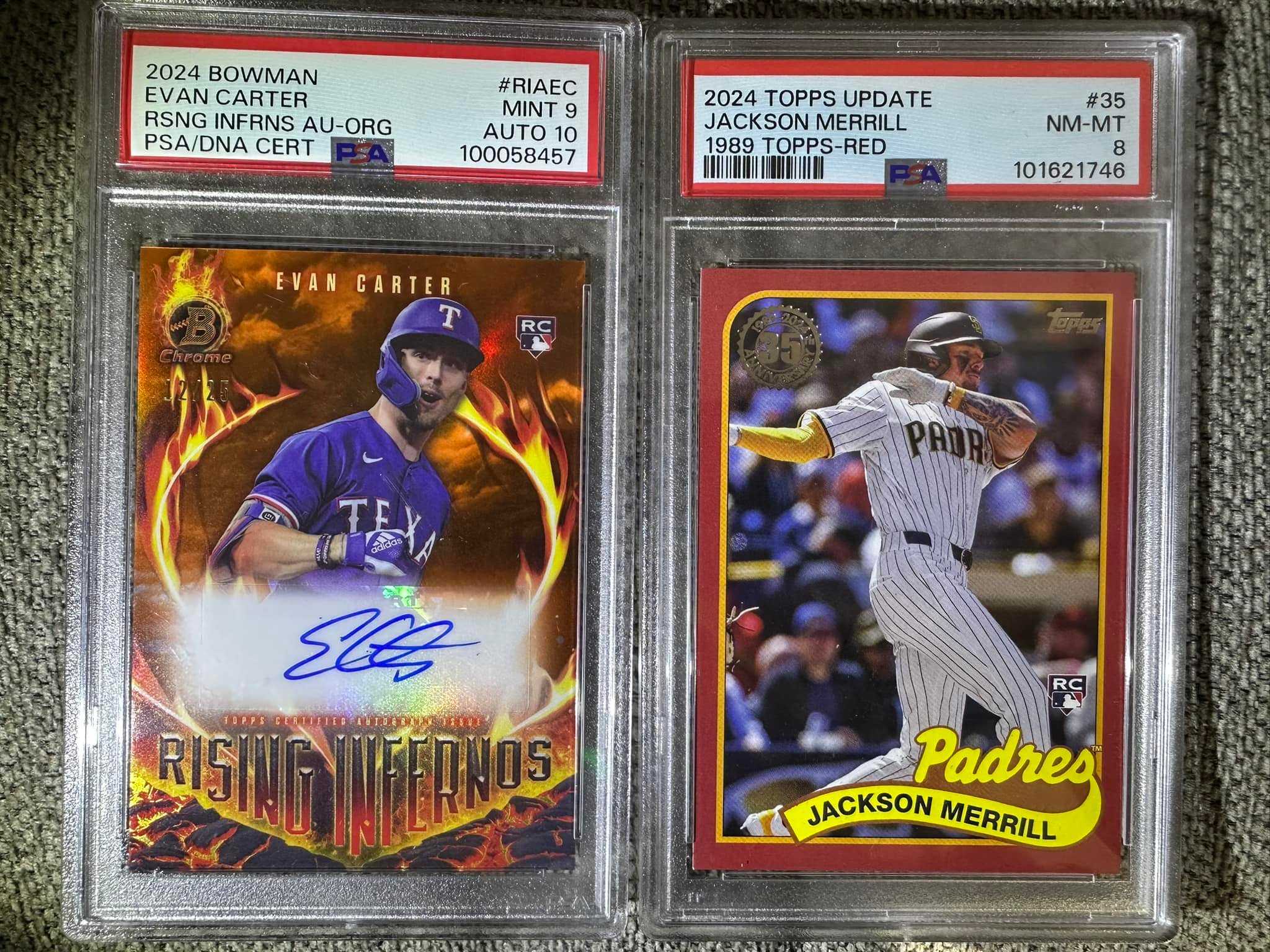 Jackson Merrill sports card found on clearance at Walmart