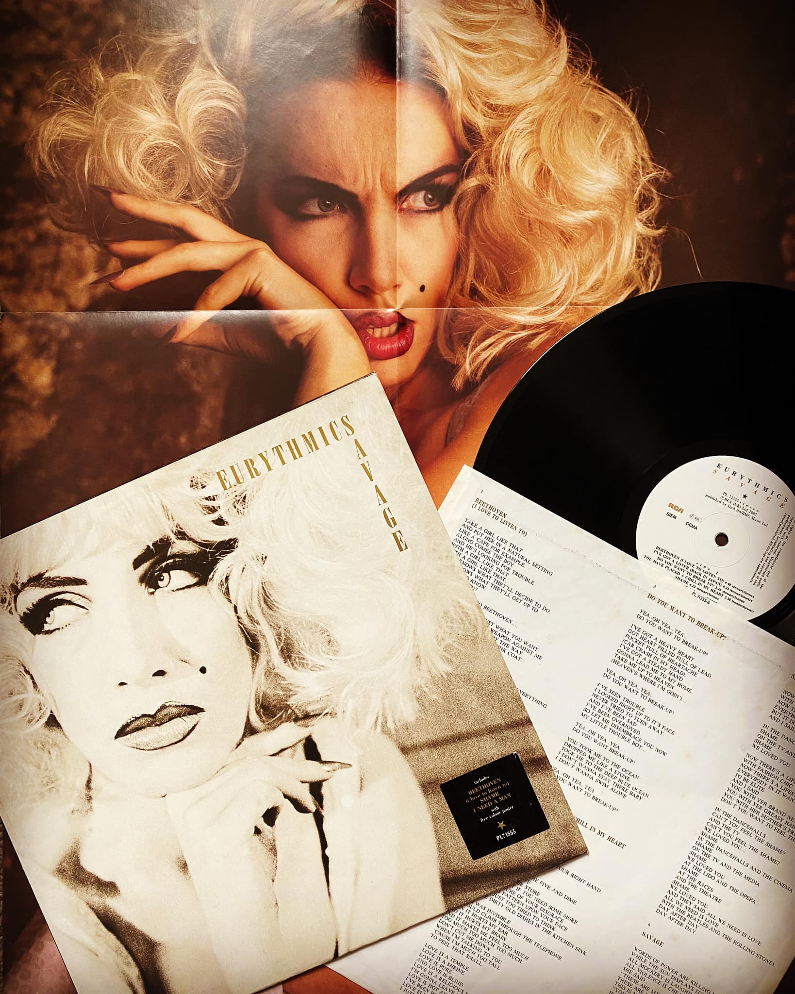 Eurythmics' Savage album review