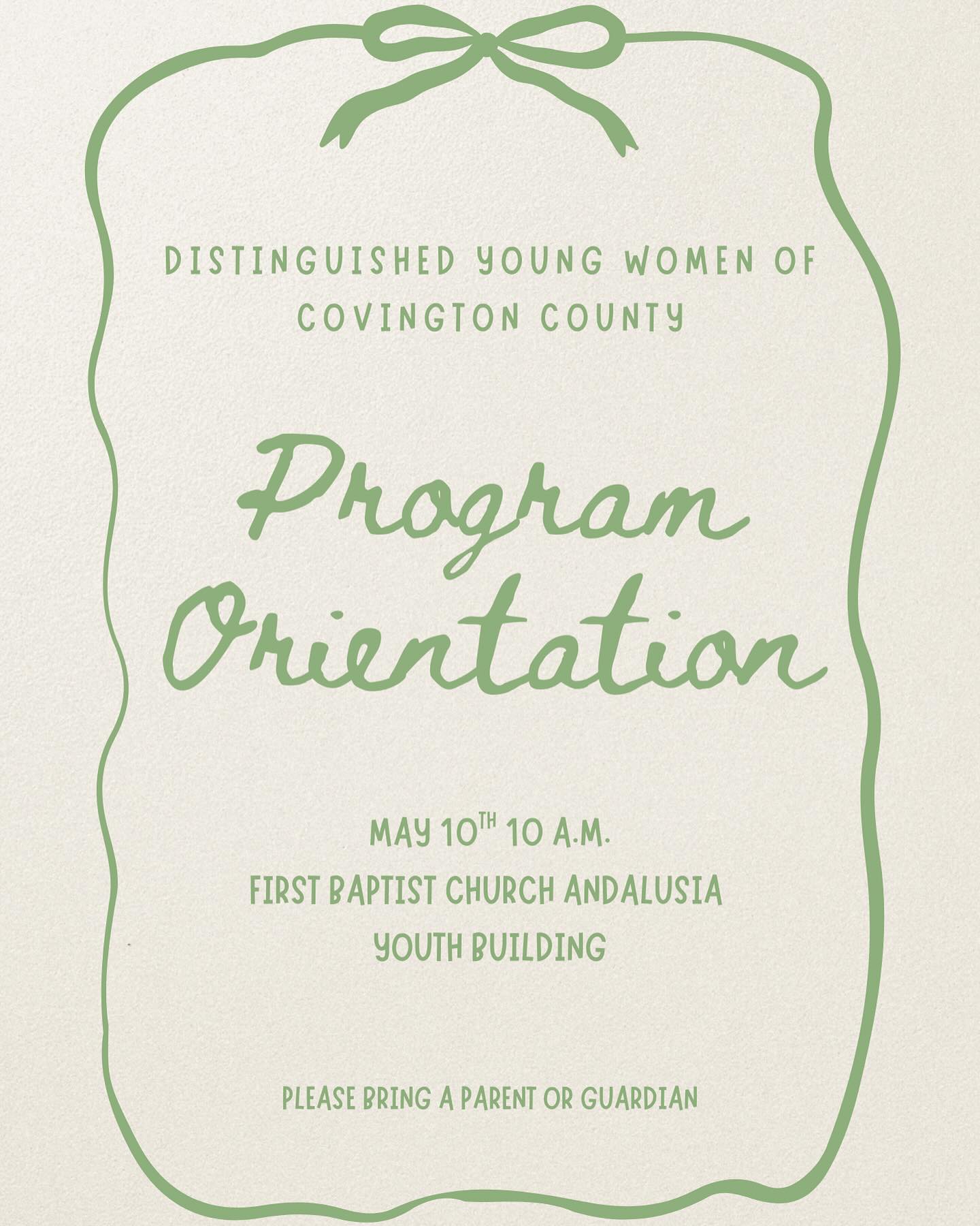 Distinguished Young Women of Covington County - So very proud of our ...