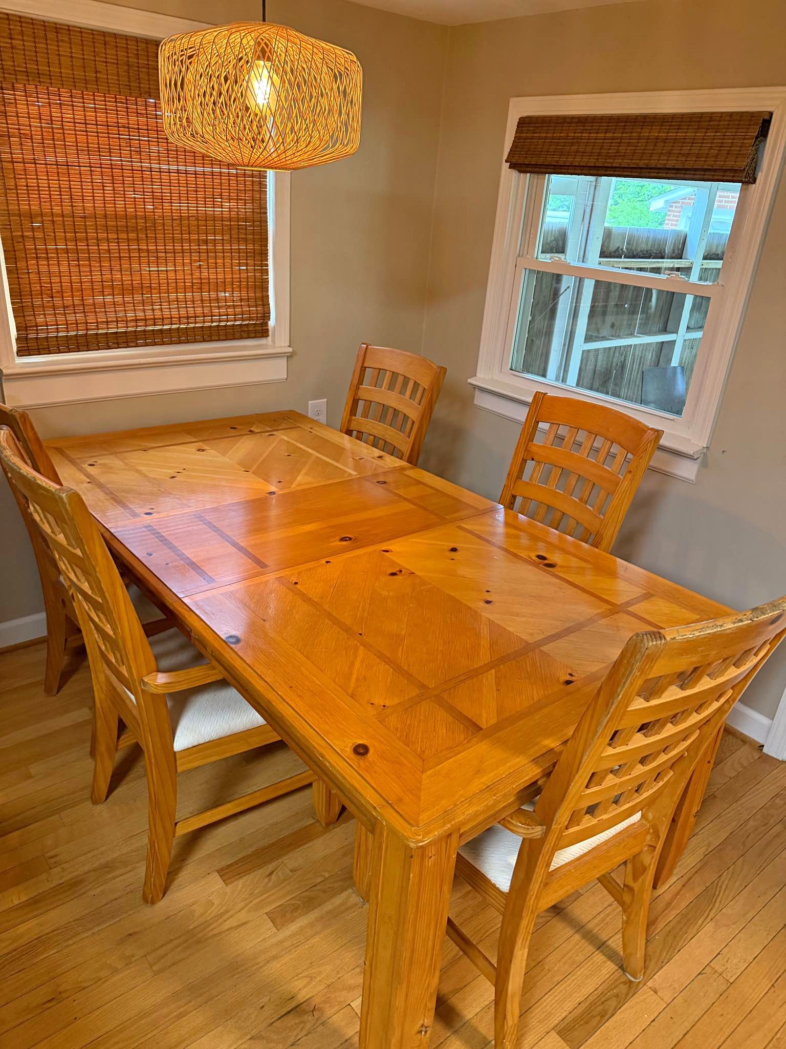 Kitchen Table with 6 Chairs - Dining Tables - Wilson, North Carolina ...