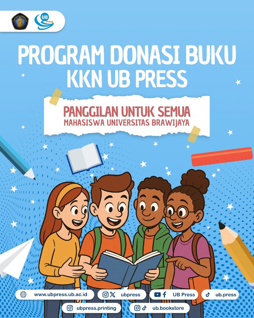 UB Press - 📚 Program Donasi Buku UB Press untuk Mahasiswa... | Facebook