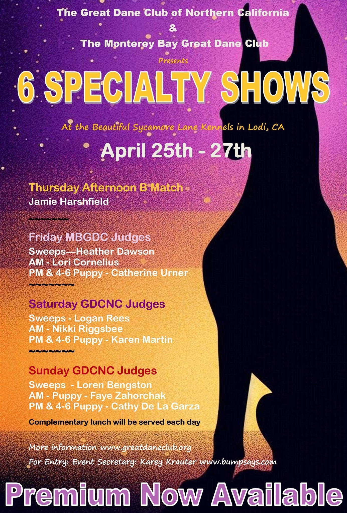Great Dane Club of Northern California - 🚨📣The Premium List for the ...