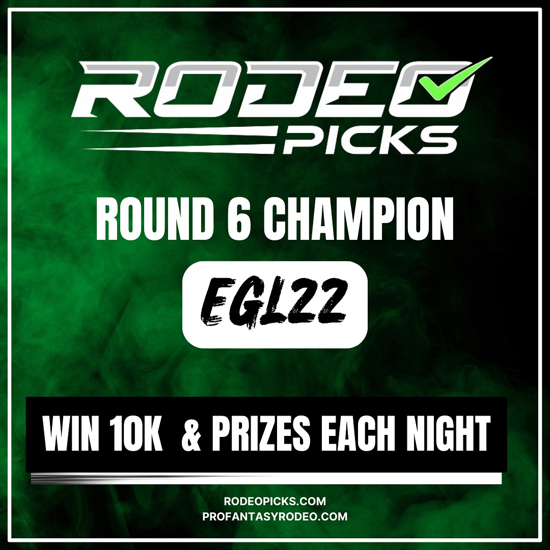 Pro - Rodeo Picks R6 Champion! 🏆 FREE to enter, and if you pick the ...