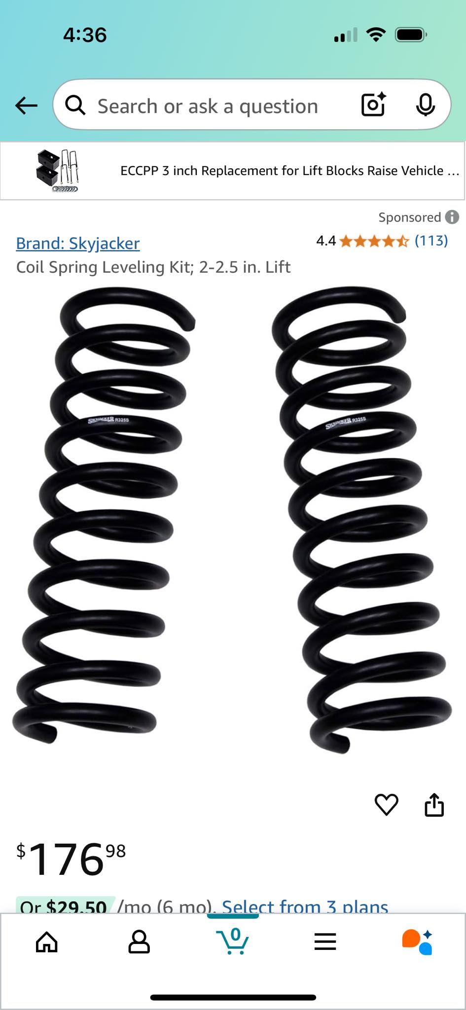 BDS Suspension 032619 | Rear Coil Springs | 6 Inch Lift | RAM 2500 (14-24) | Diesel – CANADA