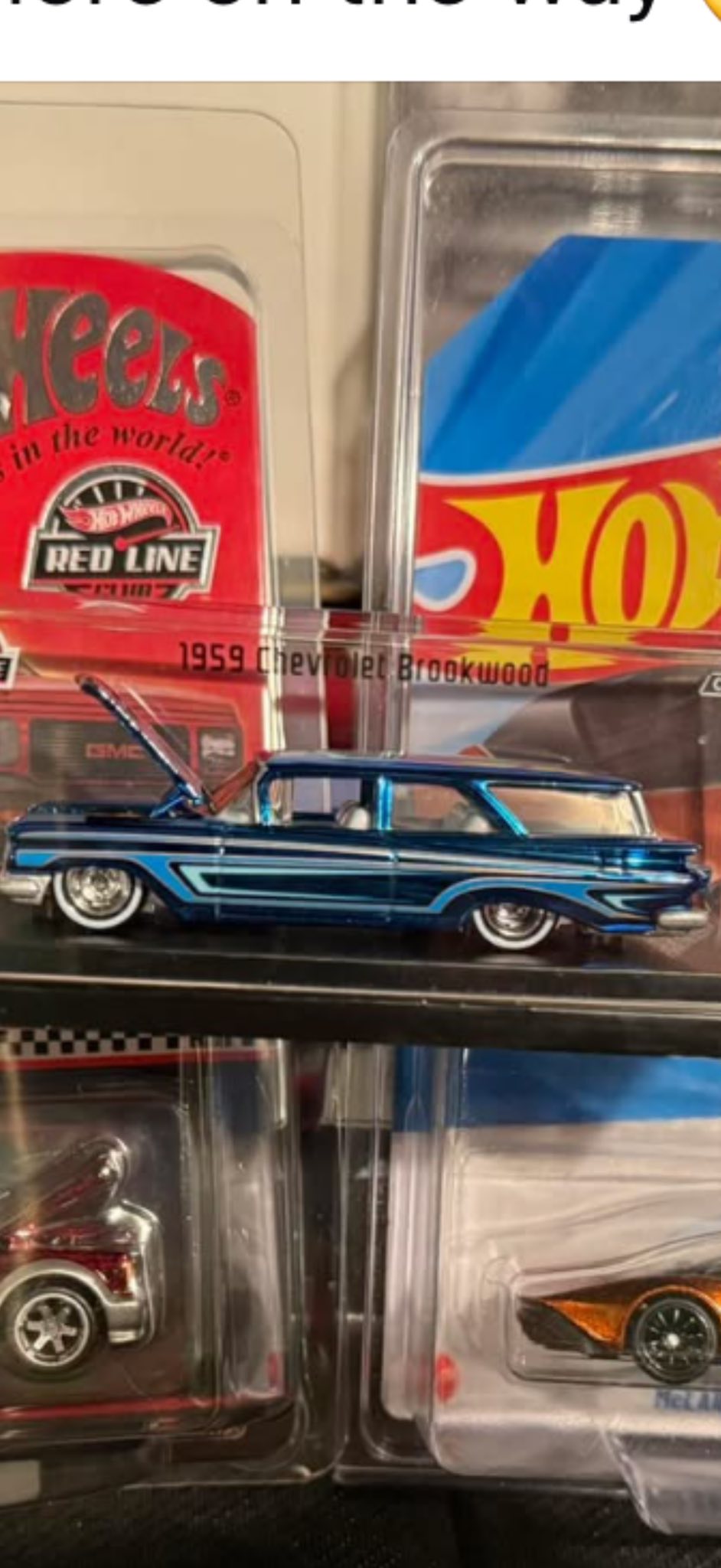 HOT WHEELS COLLECTORS RLC EXCLUSIVE 1959 CHEVROLET BROOKWOOD JCP19 In