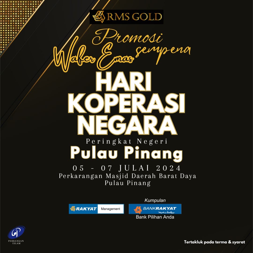 RMS GOLD - RMS Gold akan mengadakan jualan promosi Wafer... | Facebook