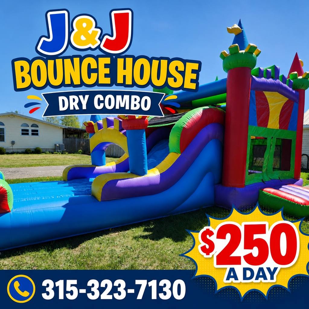 J & J Bounce House And Party Rentals LLC | Waddington NY