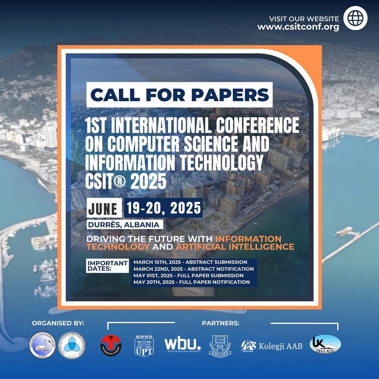 Universiteti - ️The Faculty of Information Technology, announces the ...