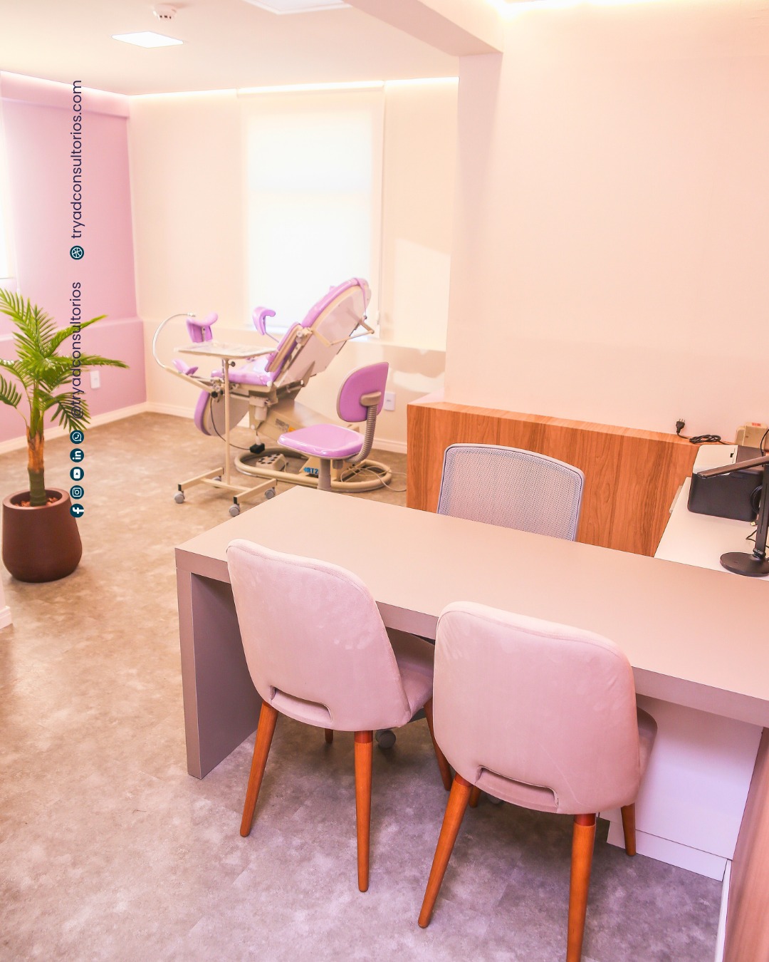 Tryad - 🏢 Um espaço pensado para você e seus pacientes. Na Tryad, cada ...