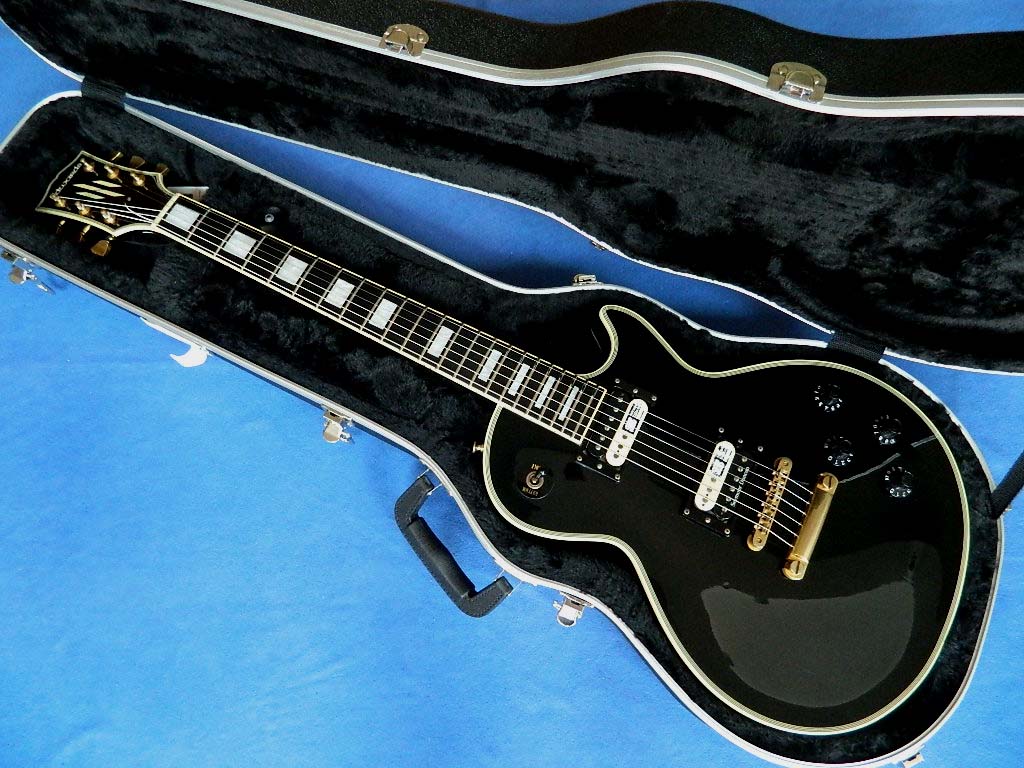 Edwards by ESP Japan limited Les Paul Custom guitar with Seymour