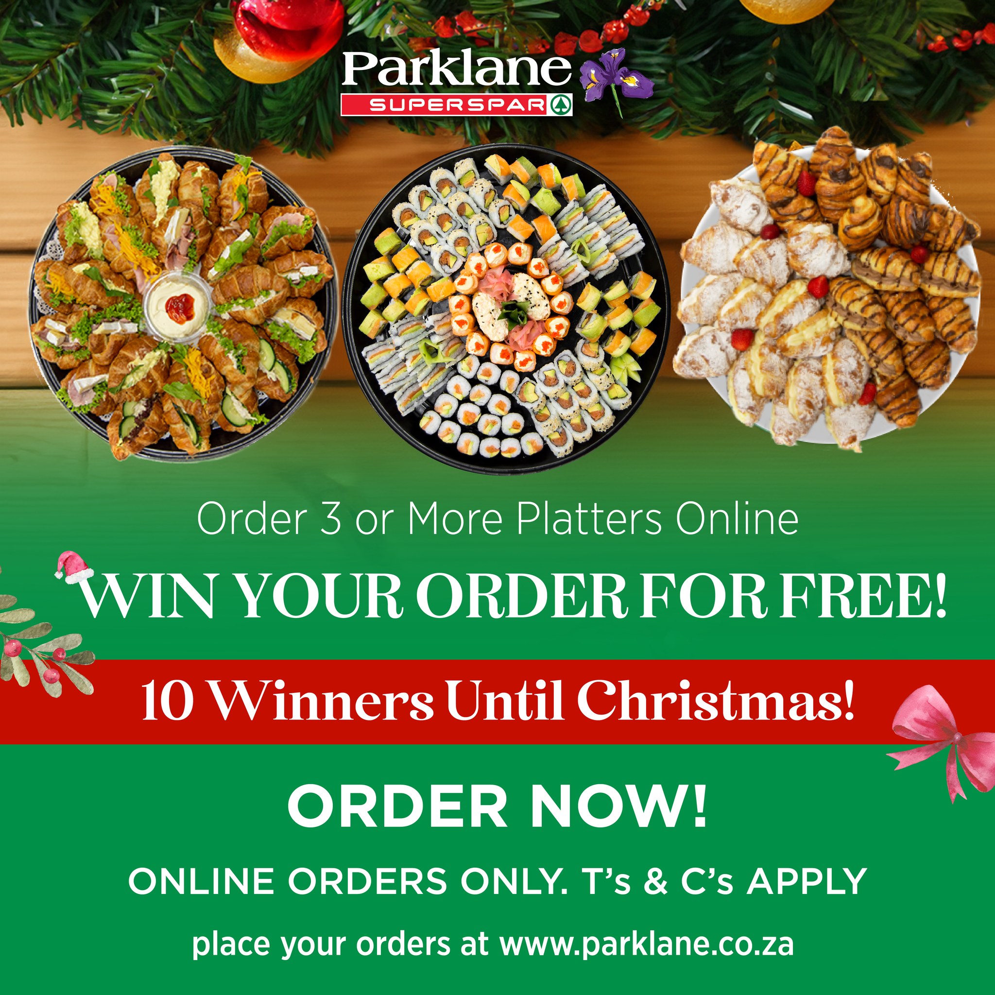 🎉 Order Platters, Meals & Sides... - Parklane Superspar | Facebook