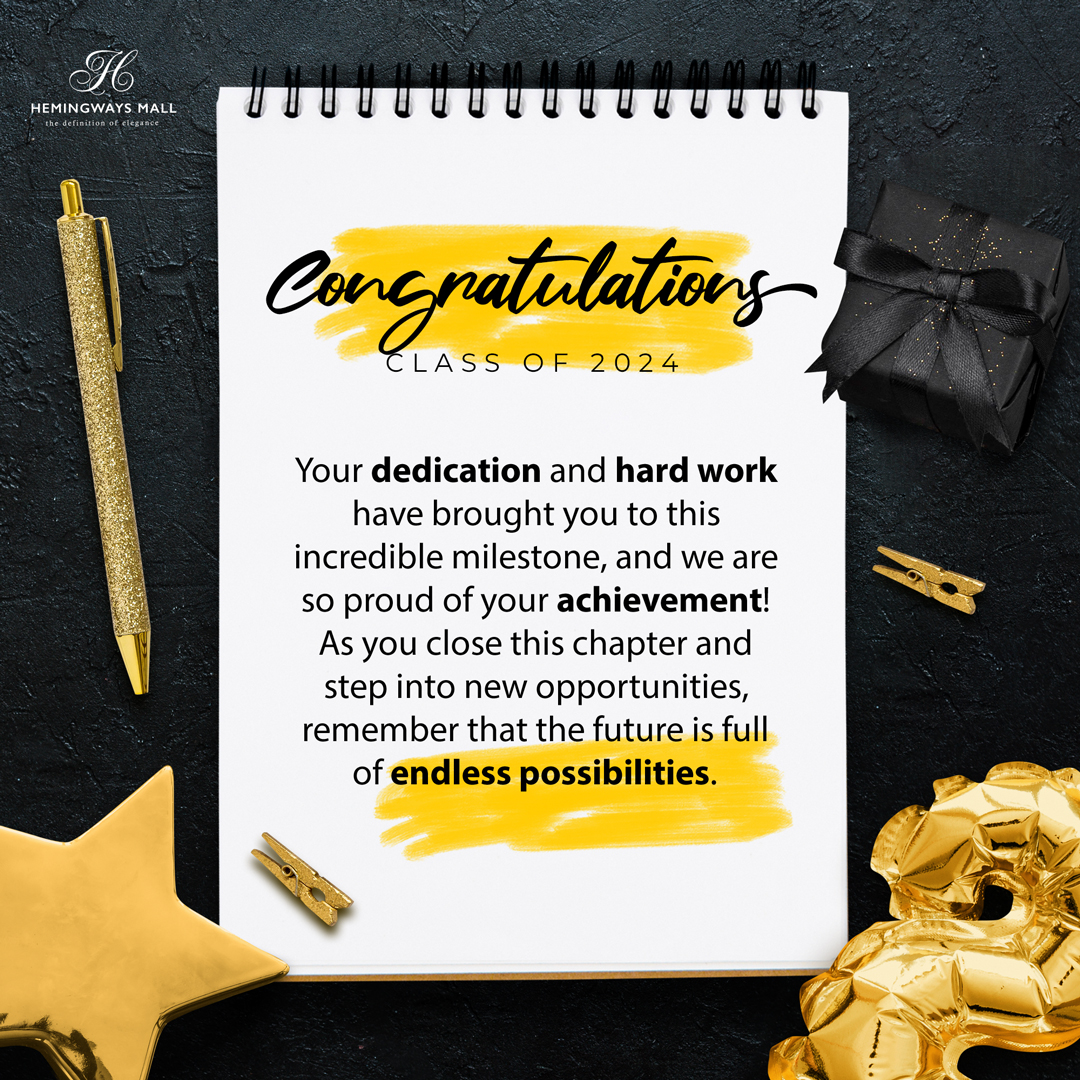 Hemingways - 🎓 Congratulations to the Matric Class of 2024! 🎉 Your hard ...